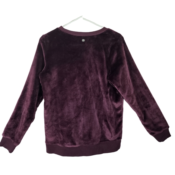 Velour Plush Sweatshirt - Picture 3 of 8